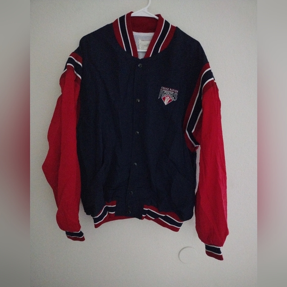 Vintage* Cedar Rapids Jacket, Full snap up butto, Size XL - Picture 1 of 6